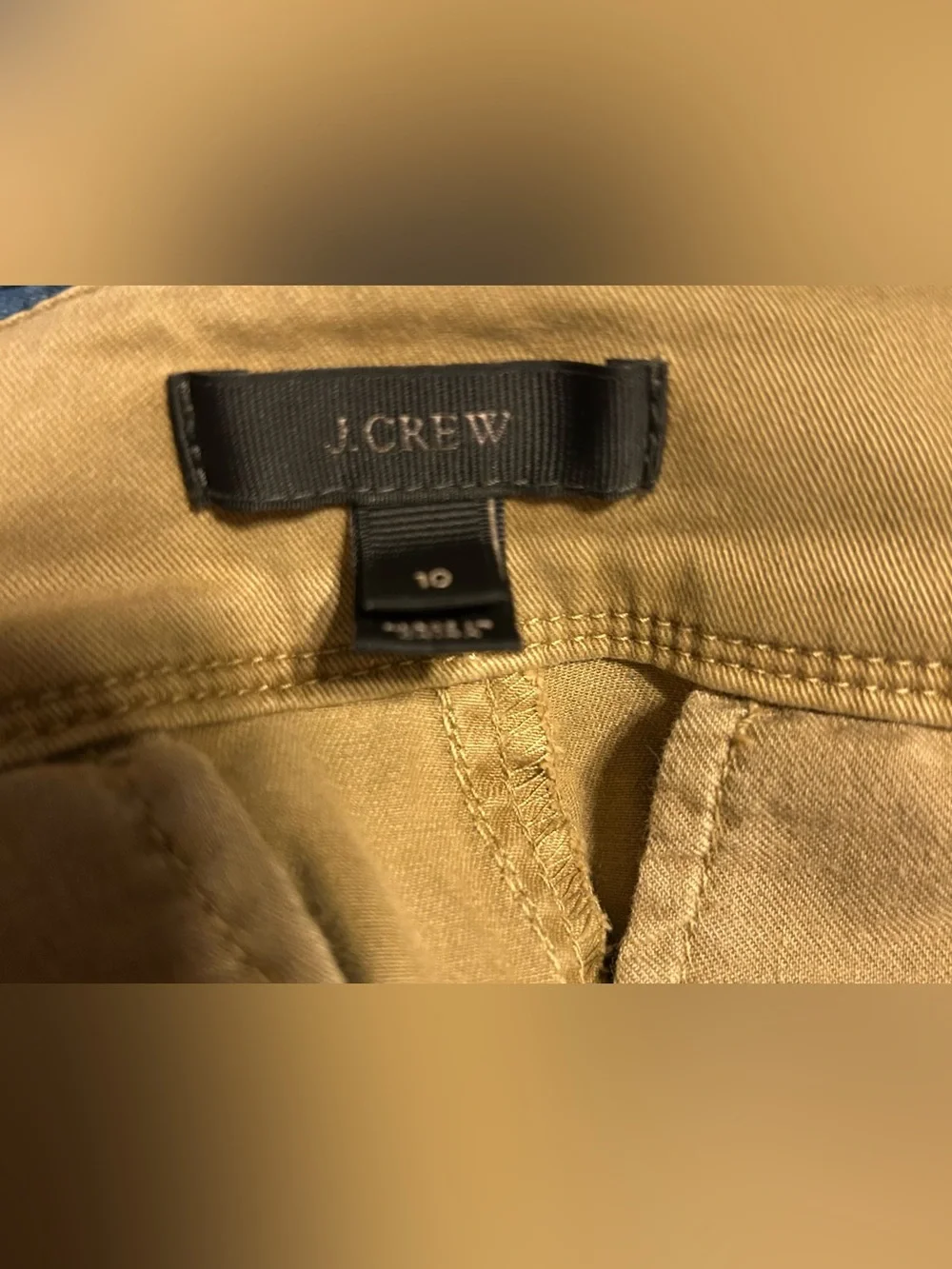 J. Crew Point Sur Wide-Leg Button-Fly Cropped Khaki Chinos Size 10